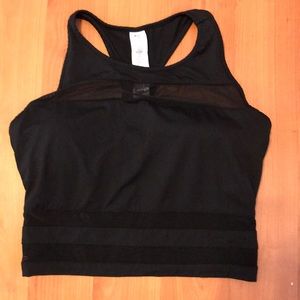 Fabletics crop top/sports bra medium